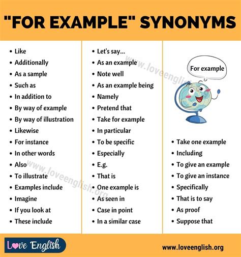 for example synonym|better words for another example.